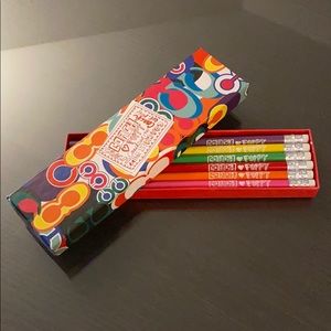 COACH Poppy Pencil Set